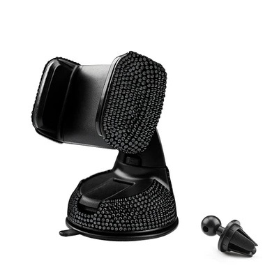 Other Automotive Interior Supplies — Mobile Phone Holder for Women - black-diamond-bracket-clip