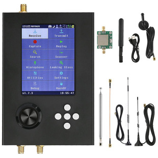 Metal Touch Screen Full Function Radio Transceiver Hackrf one R9 Portapack