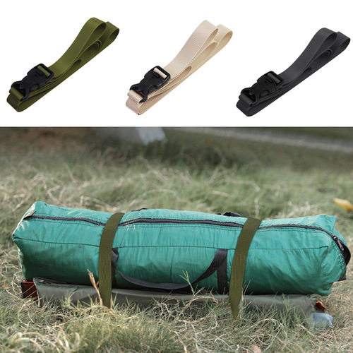 Factory outdoor luggage straps, camping and picnic equipment straps, luggage packing straps, tent binding straps