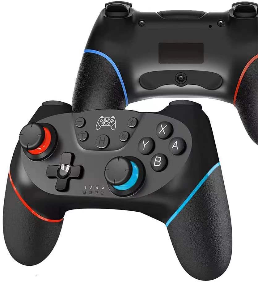 Interruptor pro inalámbrico Bluetooth GamePad con programación de macros con un solo clic de despertador de envío continuo