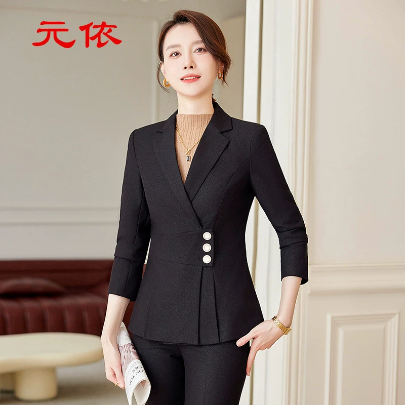 Autumn overall for hotel, classic suit jacket