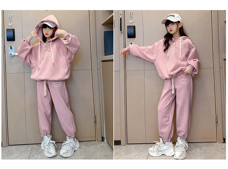 Girls and Auumn Se 2023 New Spring Korean Ediion Popular Fashion Children's Baseball Sui Two piece_voghion.com