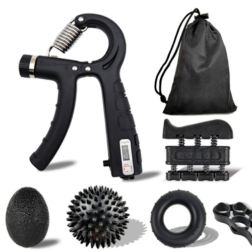 Grip Strengthener Five Finger Training Set Grip Ring Hand Strength Exercise Arm Strengthener Fitness Set Wrist Strengthener