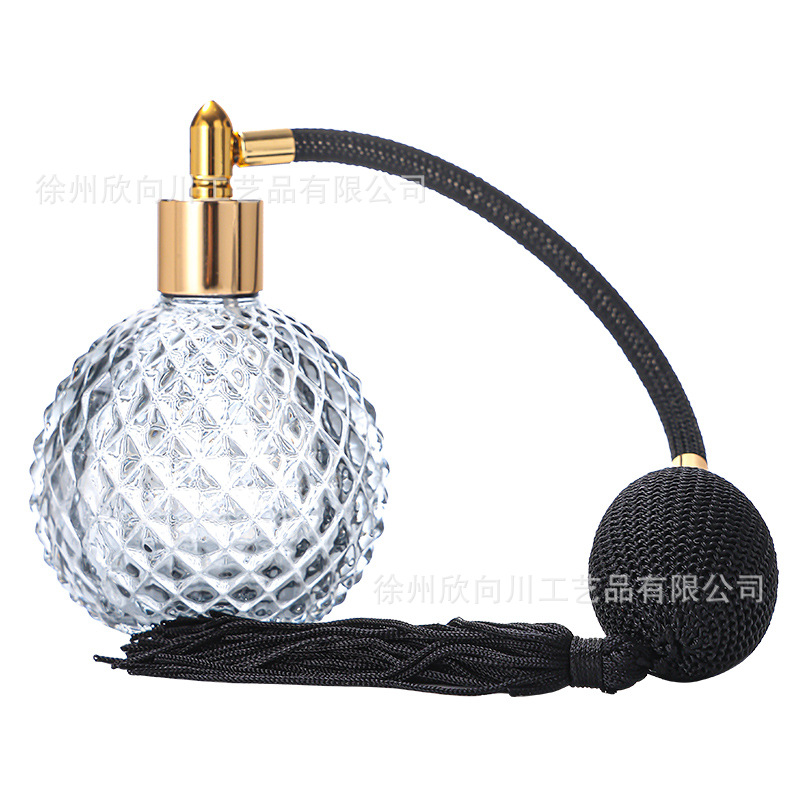 Bolsa de aire botella de spray de perfume 100mL prensa sub-botella piña aromaterapia botella de vidrio de alto grado volátil boquilla de peluquería