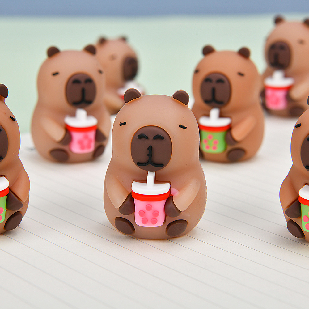 3D estereoscópico panda forma borracha papelería infantil regalos PVC goma suave limpia no tóxica goma al por mayor