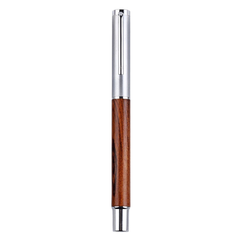 Metal Solid Wood Jewelry Pen Purple Sandalwood Gift Box suit Signature Pen Business Graduation Gift Engraving Ballpoint Pen