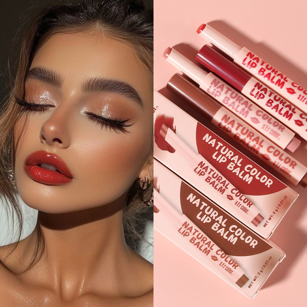 s.f.r. color fuente de fábrica natural mejora de la apariencia humectante prensado lápiz labial barata fiesta estudiantil