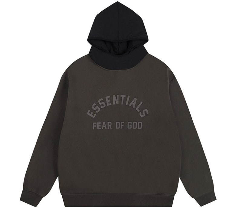 クロスボーダーfear of god fog essentials潮牌衛衣oversizeカップル綿パーカー|undefined