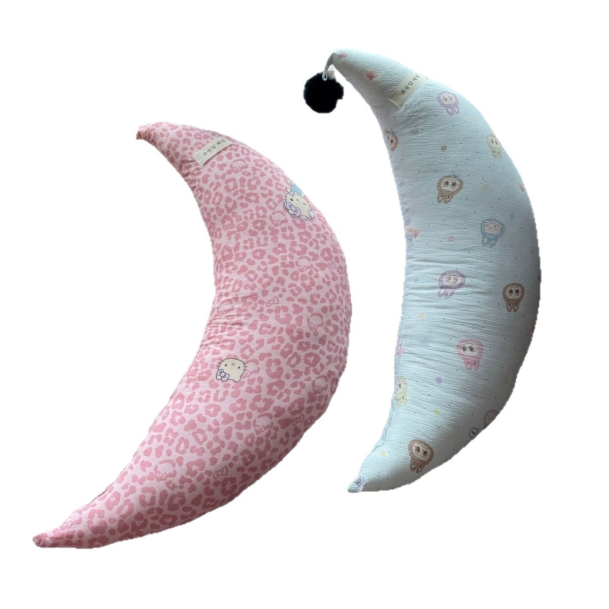 Crescent Pillow, Hug Pillow, Kindergarten Baby Comfort Pillow, Home Bedside Cushion, Pregnancy Leg Pillow, Airplane Pillow Core Wholesale