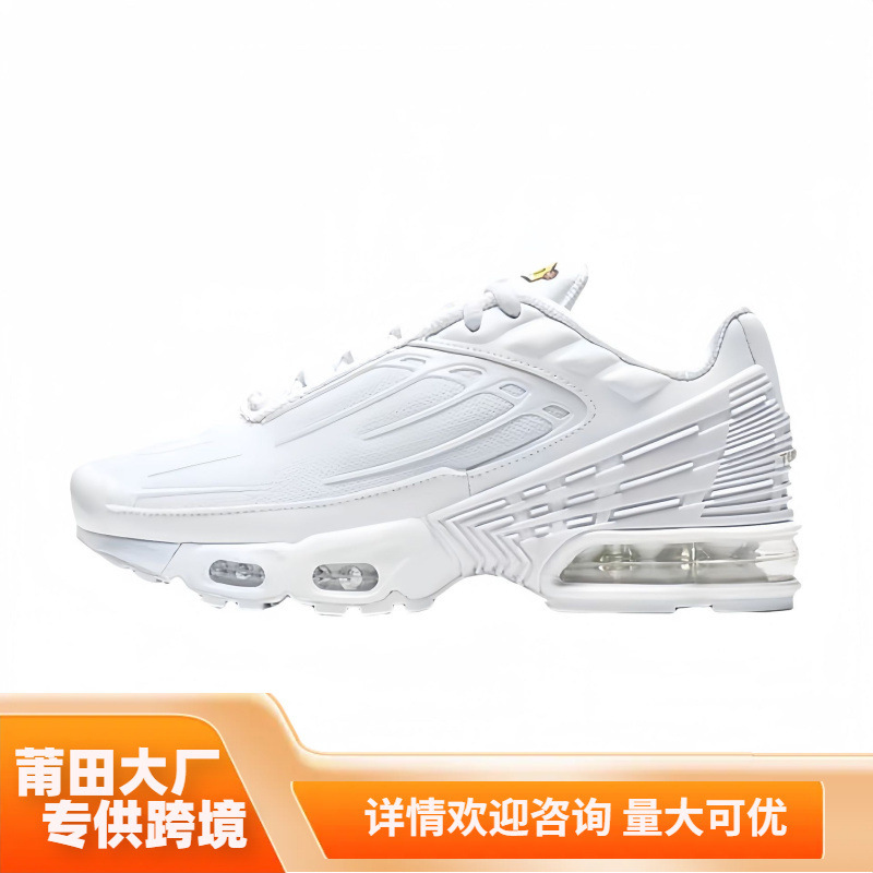 Putian Shoes High Version Tn 3 Generation Air Cushion Shoes Women's Men's Sports Shoes Casual Running Shoes Export Women's Shoes