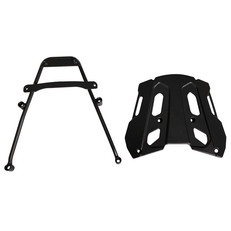 Aplicable Sanyang Husky 150husky aleación de aluminio trasero trasero XS150 estante trasero caja trasera equipaje