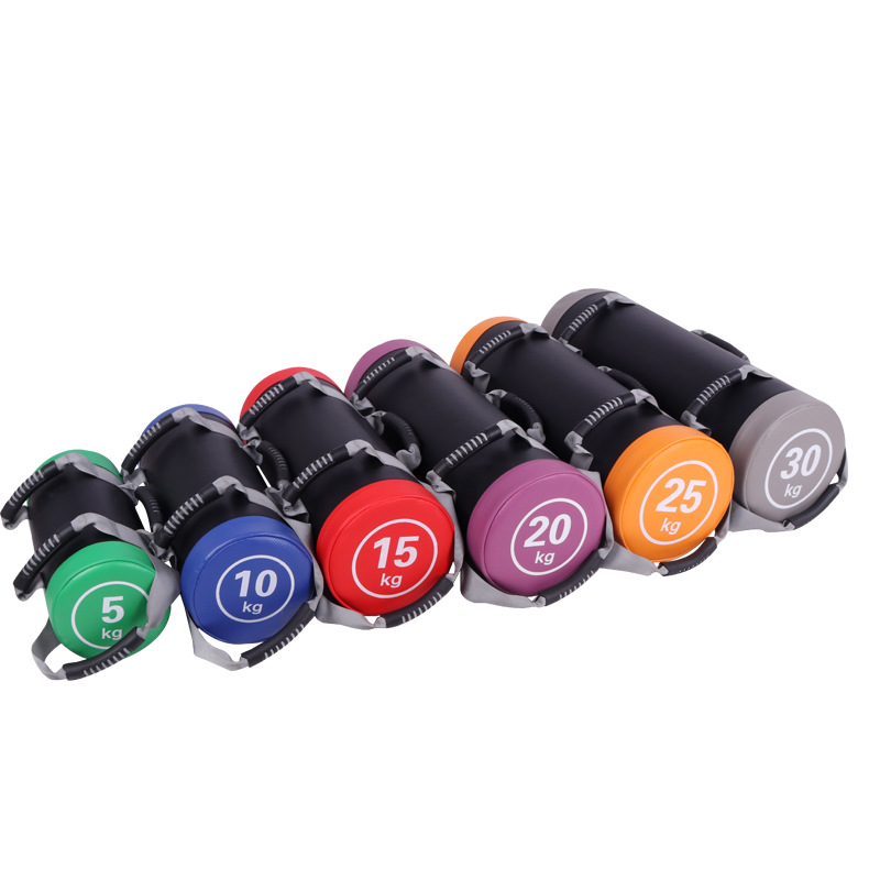 Paquete de energía Fitness Factory bolsa de levantamiento de pesas en casa equipo de fitness entrenamiento físico peso en cuclillas con carga de peso ajustable