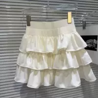 Весенняя милая цветная юбка, стиль Chanel, тренд сезона, высокая талия