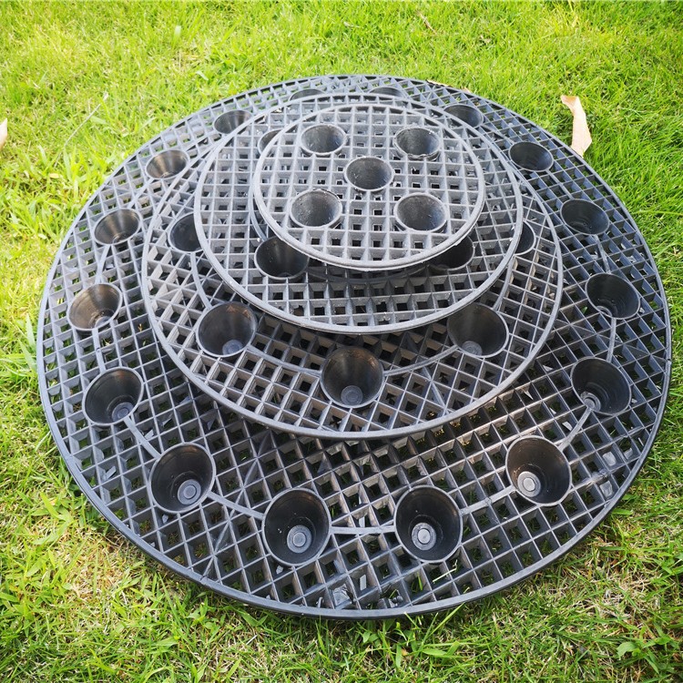 厂家直销PP各种规格控根器底盘加仑盆底托