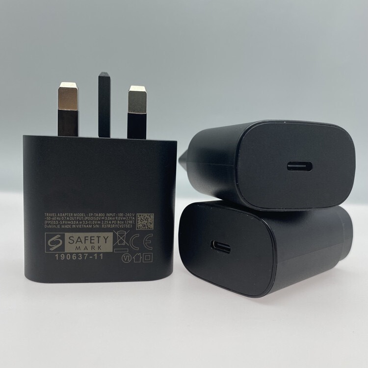 25W British Standard Super Fast Charging Head Pd Charging Head Suitable for Samsung Mobile Phone Note10/N20/A53 Charger 25W British Standard Super Fast Charging Head Pd Charging Head Suitable for Samsung Mobile Phone Note10/N20/A53 Charger