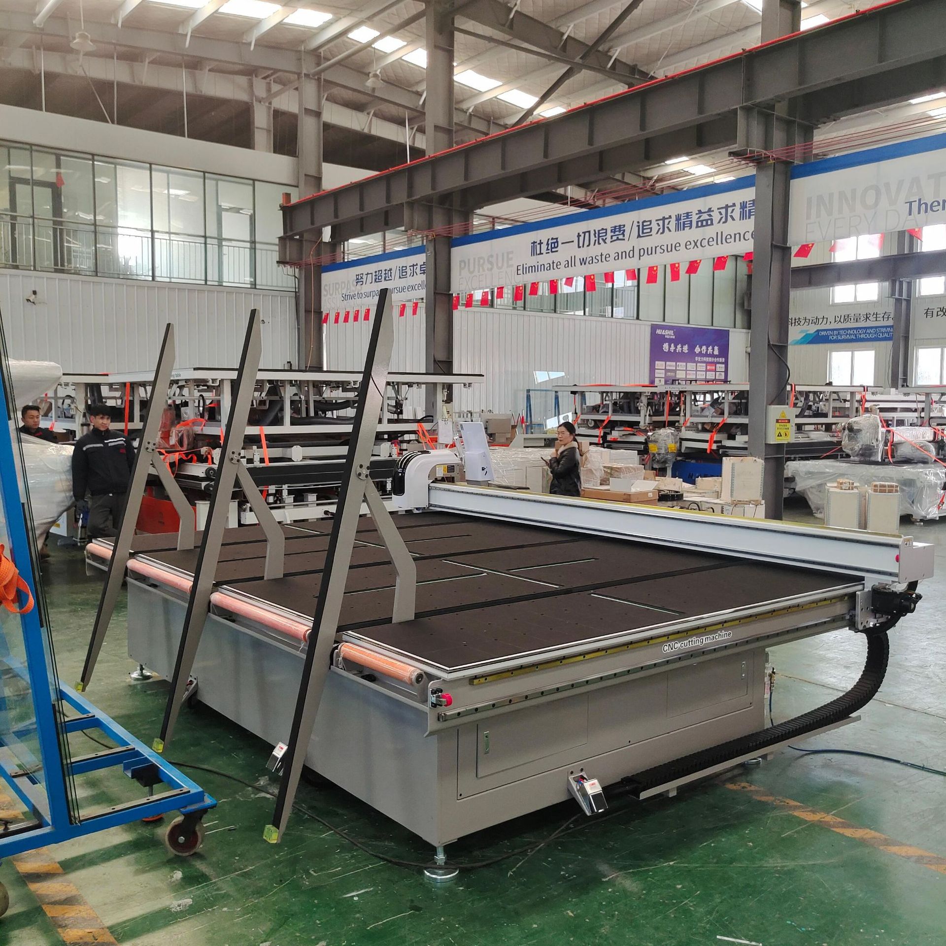 玻璃切割机源头工厂 BYTJ-3829 半自动倾斜杆 外贸货源 质保1年