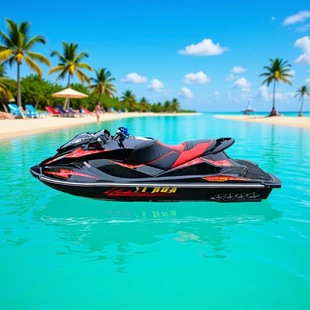 New Energy 2200W Adult Entertainment Sports Patrol Double Electric Motorboat Speedboat Water Motorcycle