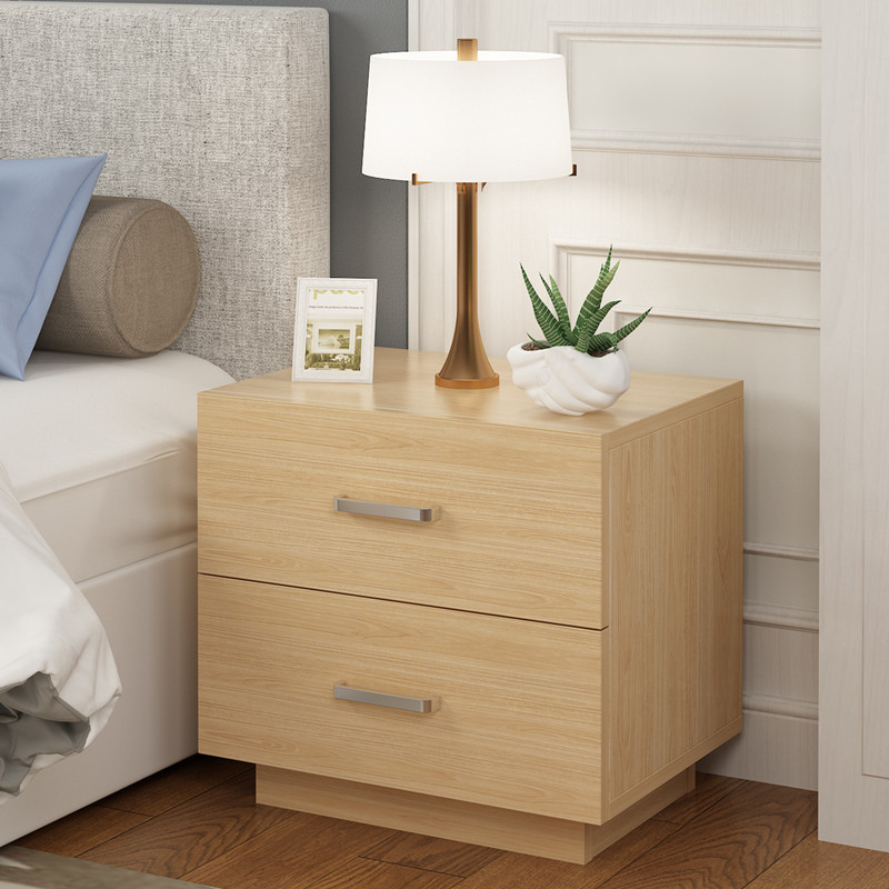 Modern minimalist small storage cabinet, bedside cabinet pair, simple mini cabinet for small apartments