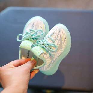 Baby Coconut Shoes Children's 2025 Spring Girls' Soft Sole Breathable Anti-Slip Mesh Shoes Coconut Shoes Boys' Shoes