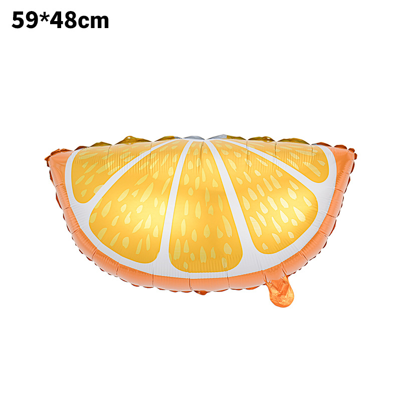 Verduras y frutas en forma Globos de película de aluminio Brócoli Fresa Zanahoria Tomates Tema de frutas y verduras Globos decorativos