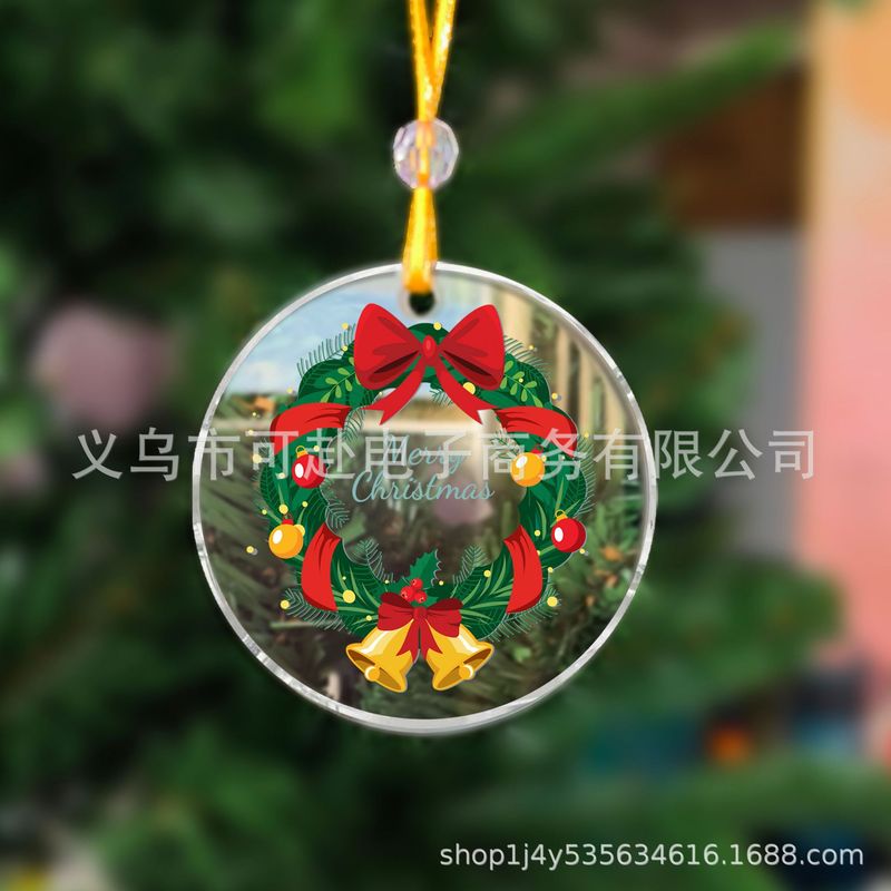 現物クロスボーダー透明アクリルクリスマスクリスマスツリー装飾家庭装飾装飾装飾装飾置物|undefined