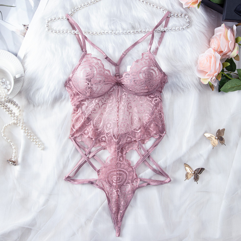 Teddy cross-border factory European and American Amazon/ebay foreign trade sexy lingerie supply jumpsuit adult plus size