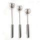 Manual press type DIY rotary egg beater baking cream mixer stainless steel semi-automatic egg beater