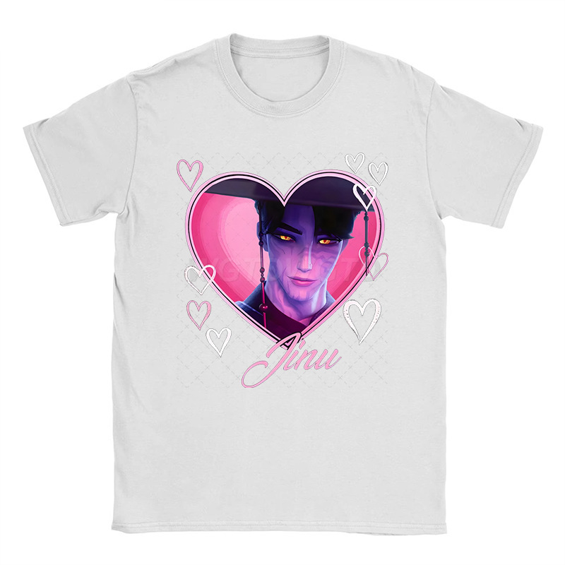 アニメ周辺グッズ 漫画プリント 綿100% Tシャツ クロスボーダー ゆったり ラウンドネック トップス カジュアル 半袖|undefined