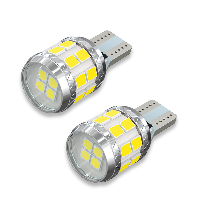 跨境新款汽车led带解码高亮倒车灯T15带透镜2835灯珠22颗汽车尾灯|undefined