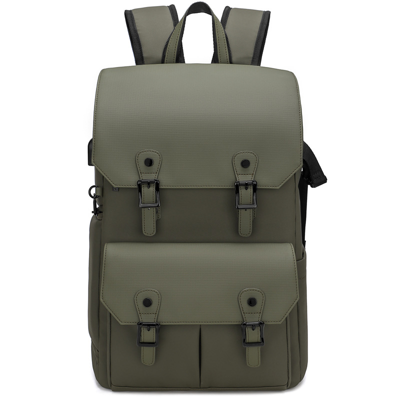 耐摩耗性のダブルショルダーカメラバッグ、防水、盗難防止、大容量、レザーフィルム素材、ドローンバッグ、オックスフォード生地のダブルショルダー写真撮影用バックパック