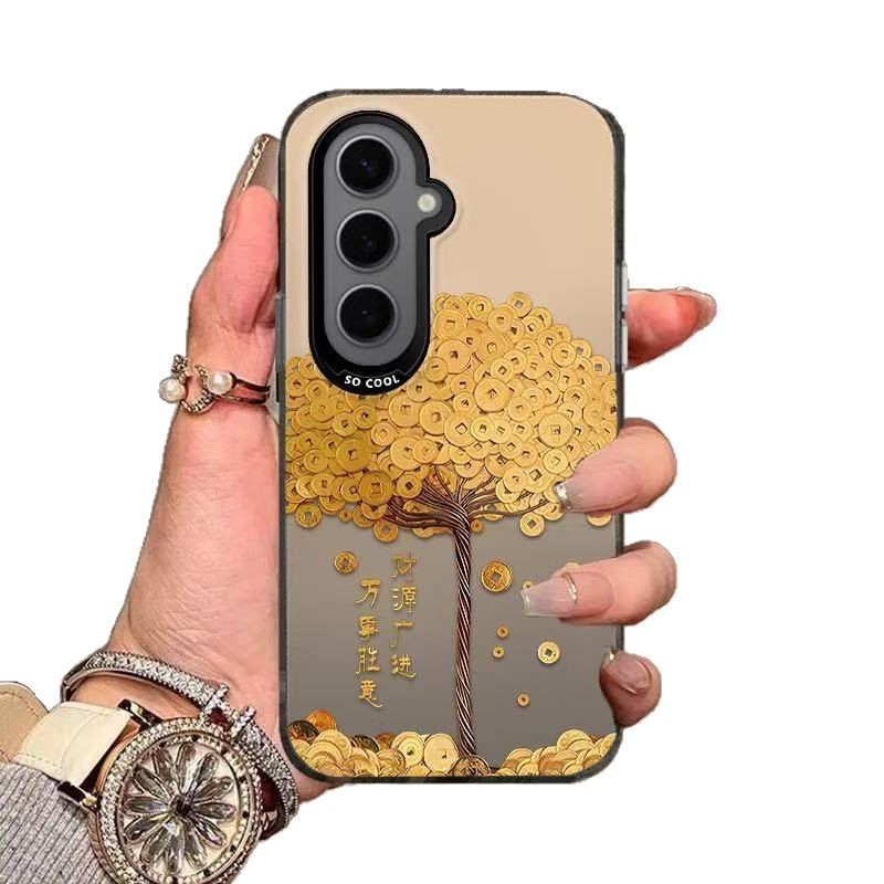 La nueva vaca de efectivo es adecuada para la caja del teléfono móvil Samsung Galaxy S25 Samsung S24ULTRA 21 Comercio exterior S23