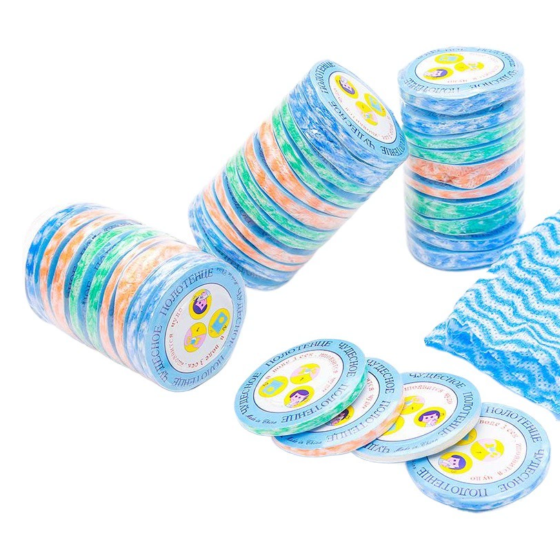 На открытом воздухе Ночная поездка деловая поездка одноразовое сжатое полотенце фабрика прямое бытовое полотенце тряпка мини сжатая