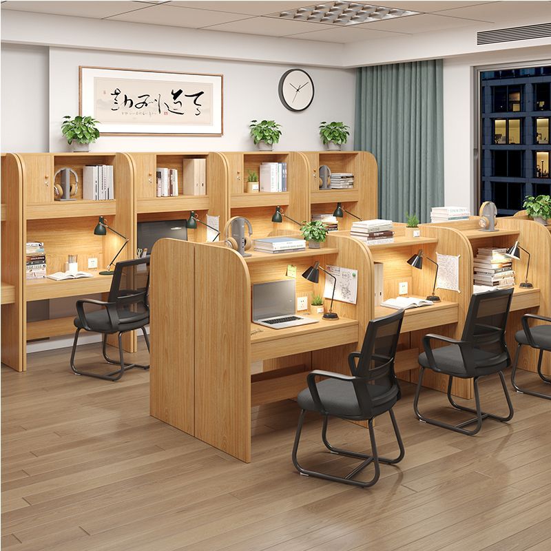 Study Room Desk Student Study Desk Postgraduate Entrance Examination Office Single Enclosed Partition Immersive Desk University Computer Desk
