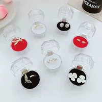Акриловый аксессуар, прозрачная коробка, кольцо, система хранения, серьги