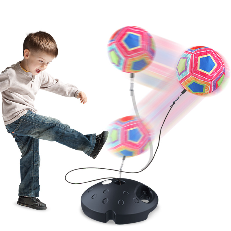 Entrenador de fútbol de ocio transfronterizo amazónico para niños rebote conjunto portátil de juguetes deportivos indoor y al aire libre tradicionales