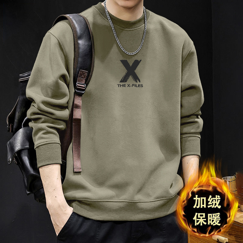 América pesada suéter hombre retro veludo grueso chaqueta con capuchón invierno incha letra de moda chaqueta suelta