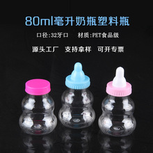 �F؛���� 32�ڏ����J��80ML͸��PET������ƿ�ܷ��ǹ���ʳƷ���b��