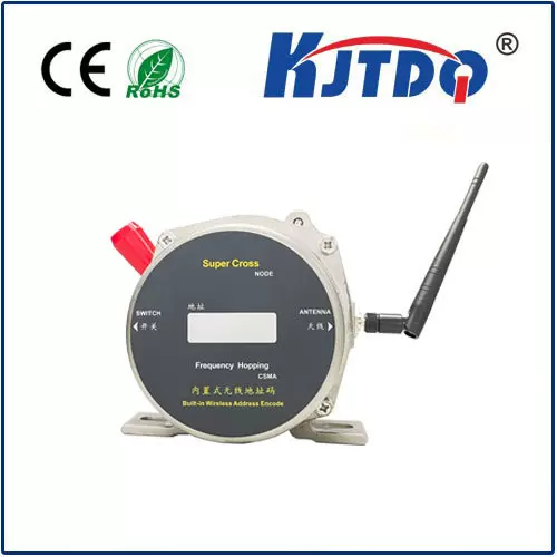KJTDQ/凯基特 无线拉绳开关 跑偏开关皮带运输装置开关量输出网关