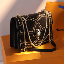 香港代购包包2021新款潮女包链条包品单肩斜挎包