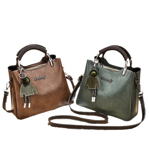 Fashionable women's bag, middle-aged mother's bag, high-end, versatile, single shoulder crossbody bag, 2024 large-capacity handbag trend