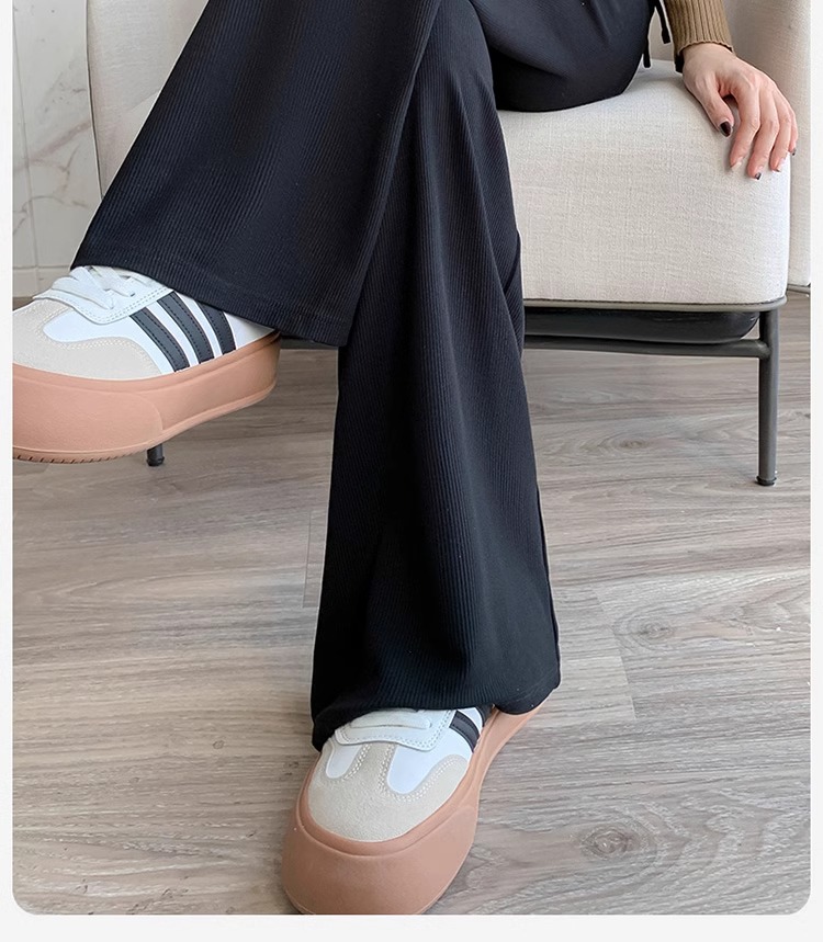 Pantalon de grossesse large et fluide décontracté été_voghion.com