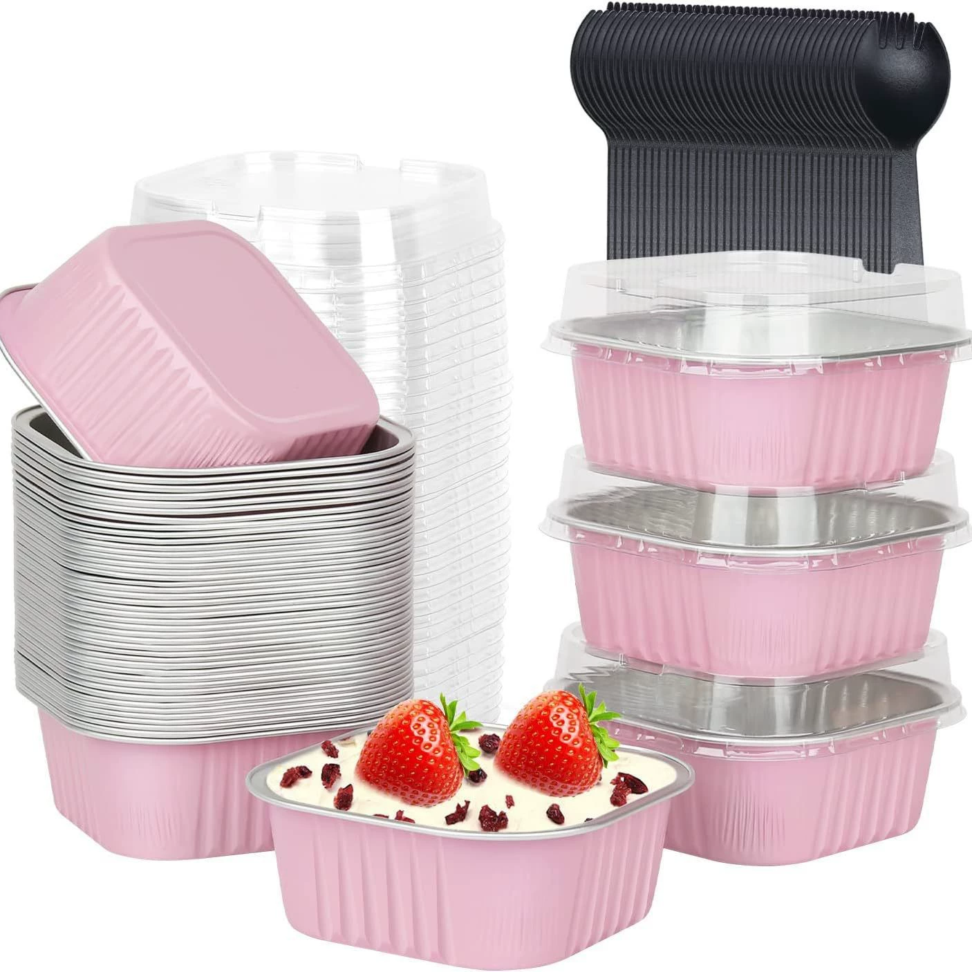 Acrylic box, mold, sticker, pulls up mousse