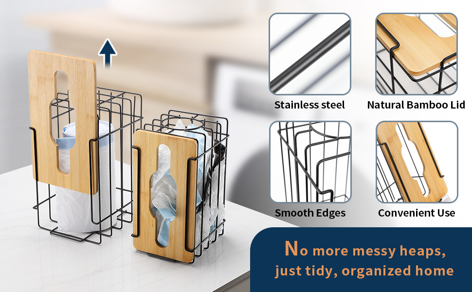 Trash Bag Holder Wall Mounted