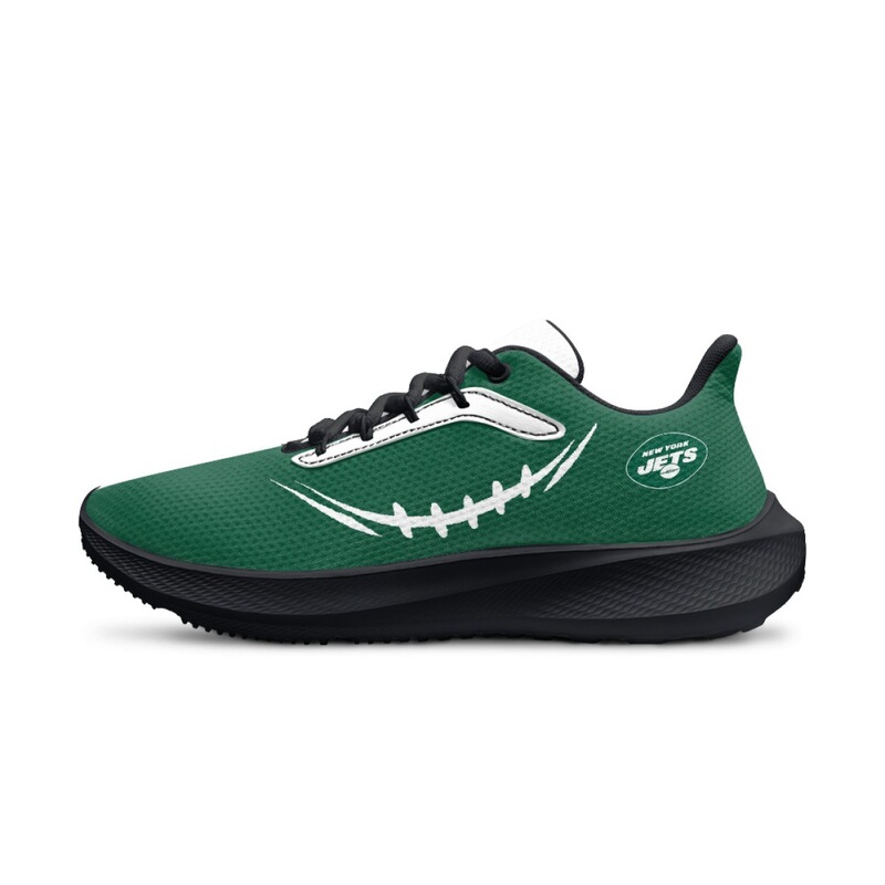 Laitu can set a cross-border NFL new york Jets printed men's fashion sports casual shoes