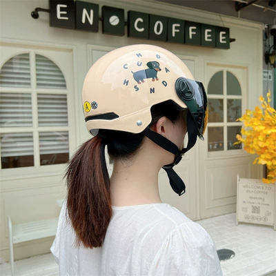 Motosiklet kaskı (dəbilqə): Hat for Women Breathable Sun Protection