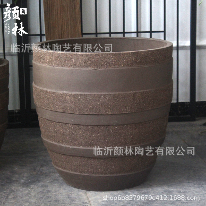 Grandes macetas de cerámica de gran calibre maceta de cerámica maceta de cerámica maceta de cerámica maceta de gran tamaño maceta de árboles paisaje maceta de gran tamaño maceta de gran tamaño
