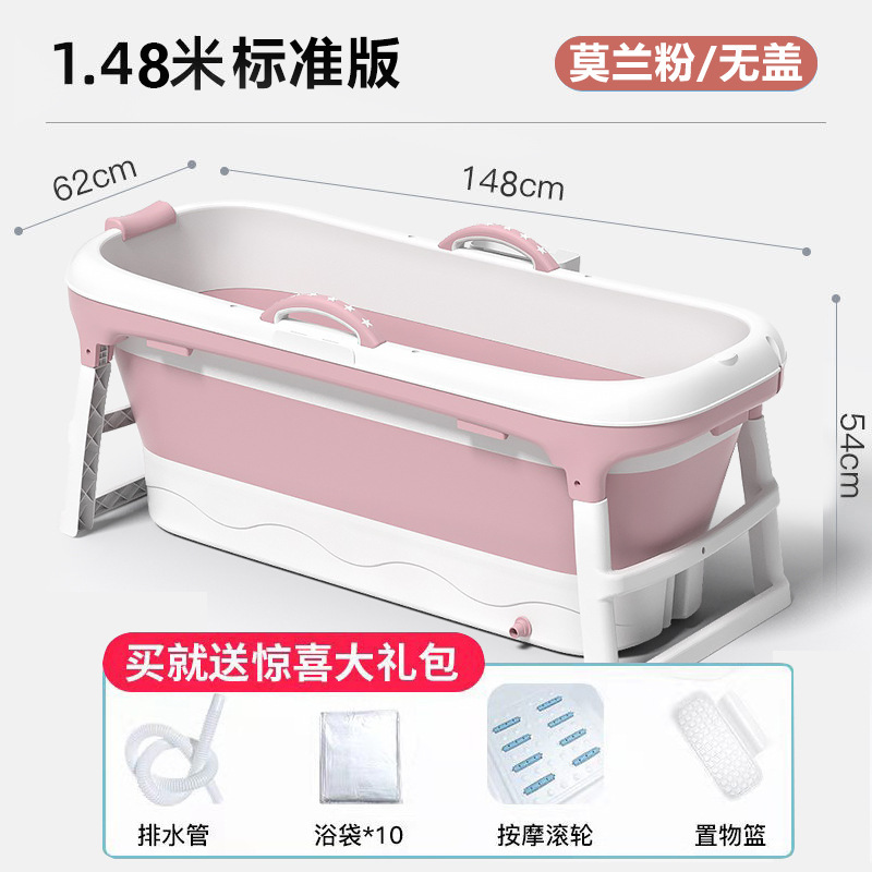 Tina de baño plegable para adultos