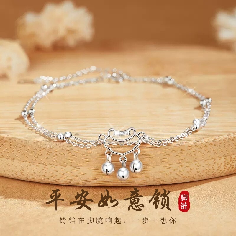 New style safety lock bell bracelet for women, featuring a luxurious cubic zirconia lock design. Available in factory stock for wholesale, and samples are available upon request New style safety lock bell bracelet for women, featuring a luxurious cubic zirconia lock design. Available in factory stock for wholesale, and samples are available upon request