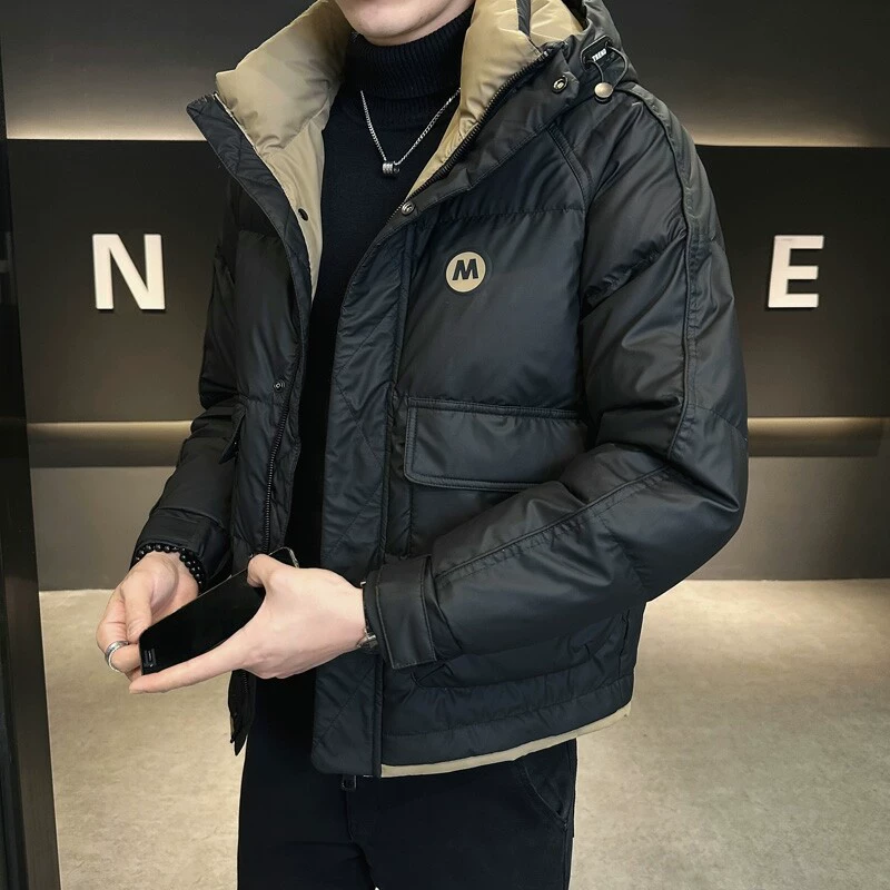 6630 Оригинал готов 2024 мужской зимний пуховик с капюшоном