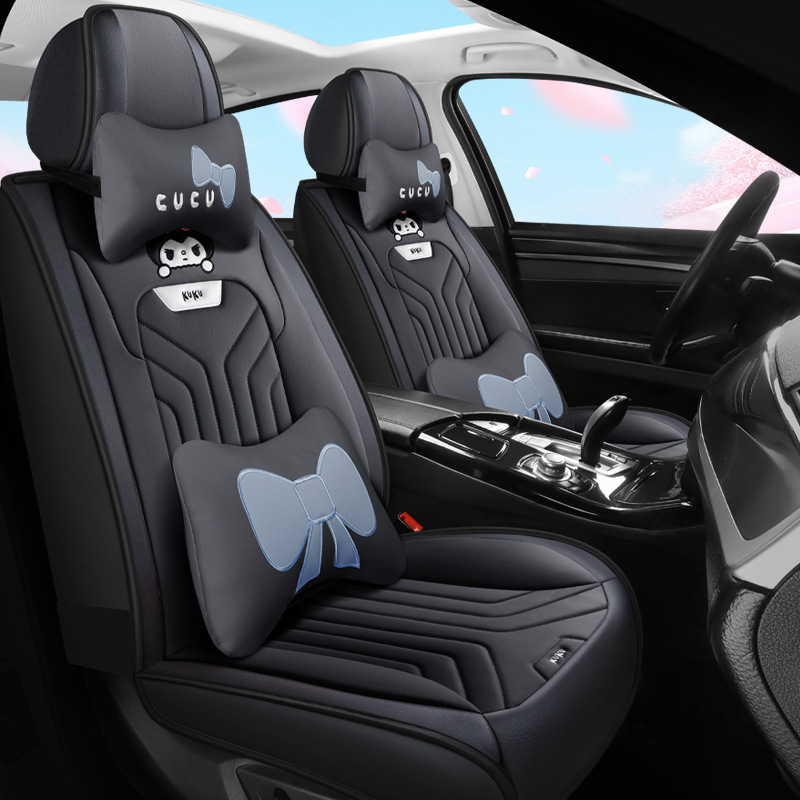 Universal – Cushion Four Seasons Seat cushion, seat cover - deluxe-classic-black-split-head